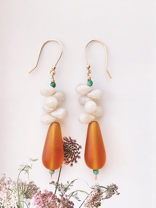 FLORA DROP EARRINGS